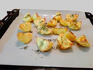 Антипригарный коврик из тефлона для запекания картошки